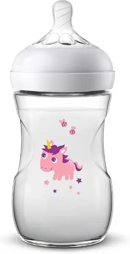 [2359] Philips Avent Natural Bottle 260ml  unicorn 1M+ 070/25 
