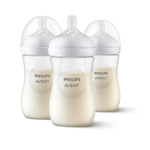 [20144] Philips Avent Natural Response Bottle 1M+ 260ml 3Pack 903/03 