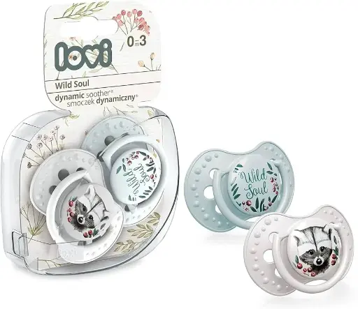 [2003] Notch Wild Soul girl 0-3 months 2 pcs dynamic pacifier 22/882 