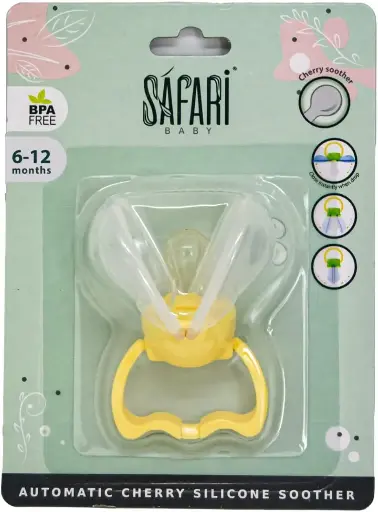 [446] safari silicon soother 6-12m S119 