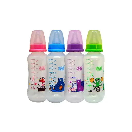 [10221] SAFARI Standard feeding bottle 270ml 6-12m S420 