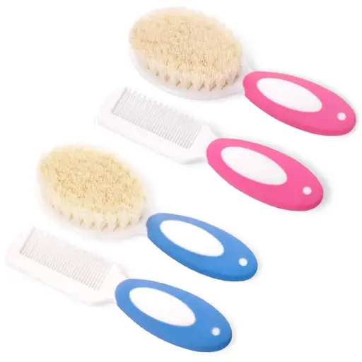 [10204] SAFARI HAIR BRUSH & COMB S525 