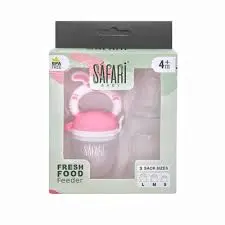 [475] SAFARI silicone fruit feeder with 3 spare sizes s-m-l S562  