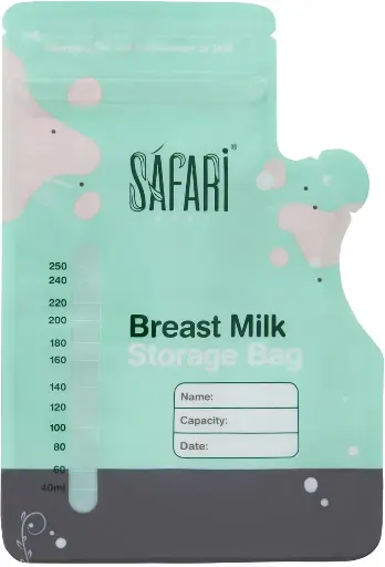 [477] SAFARI breast milk storage bags 250ml 20pcs S565 