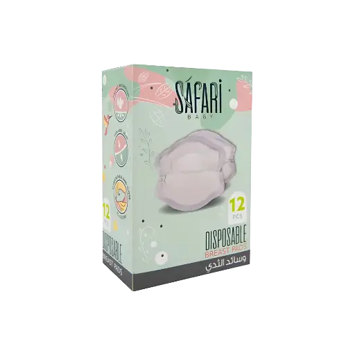 [10503] SAFARI breast bads 12PCS S620 