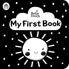 [817] baby soft book black & white