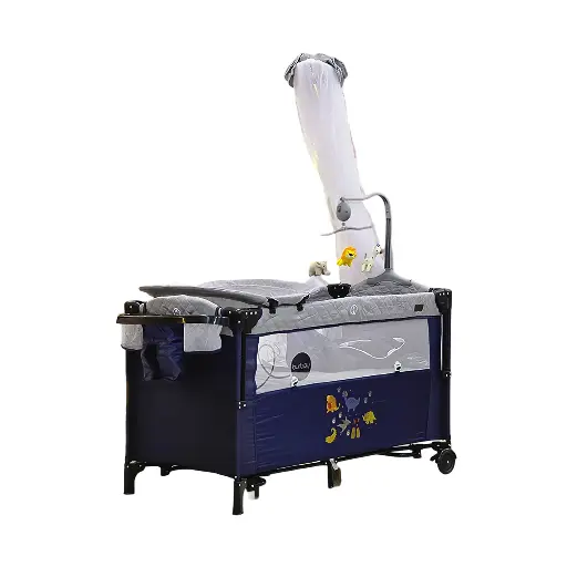 [4044] burbay travel cot bed DM123