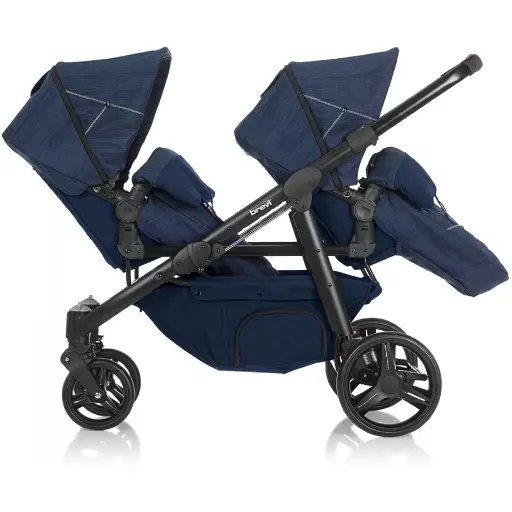 [10371]  Italian Brevi Twins Stroller 