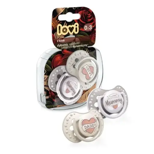 [11151] lovi silicone dynamic soother 0-3m 2pcs 22/866