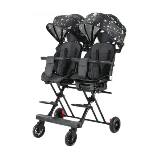 [11619] AJBTS Twins stroller 