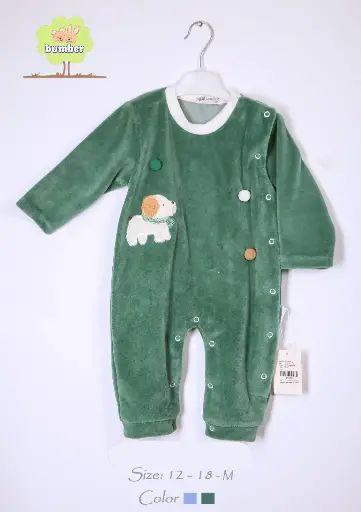 [3145] Velvet Newborn Romper 31613