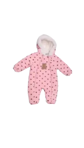 [11264] Dotted quilted overalls 31546