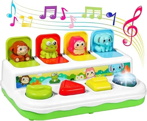 [12044] العاب بيبي حيوانات ضغط 8075