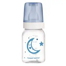 [3407] Canpol babies Glass Narrow Neck Bottle 120ml NIGHT DREAMS  42/302