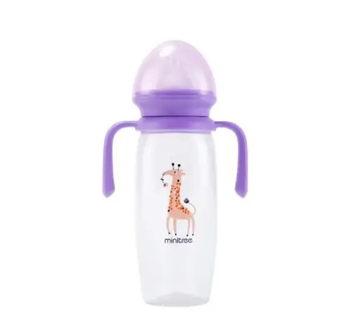 [427] True Gold Standard bottle with handles 270ml with silicon teat 3m+ 4144