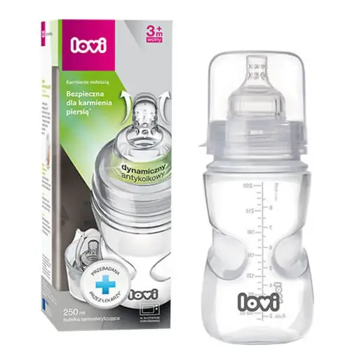 [10192] Lovi self sterilizing bottle 250ml 3m+ 21/570