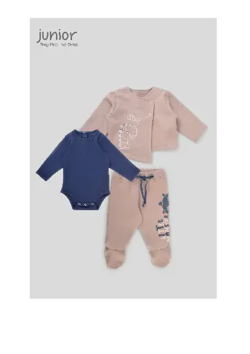 [2896] 3pieces Set Little Dino294-24