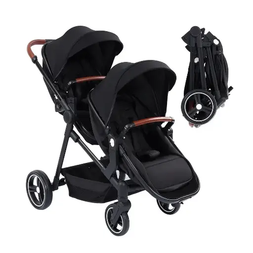 [2742] 1st safety t600 twin stroller
