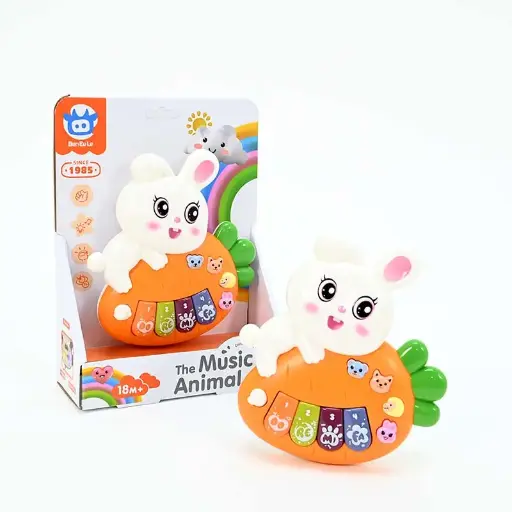 [12038] Rabbit Musical Piano Animal 8805