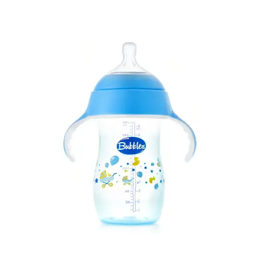 [11313] bubbles Natural bottle 280ml with hand