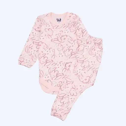 [10880] full moon Baby pajamas 3 pcs 17420