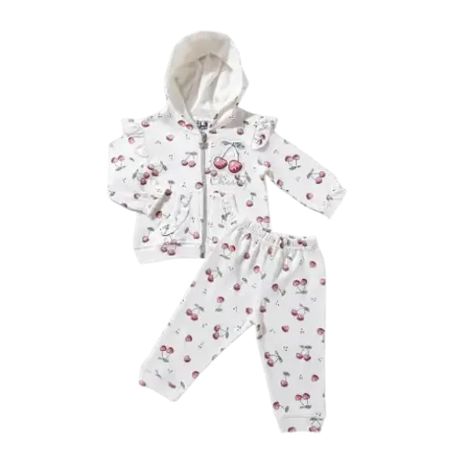 [10874] full moon Baby pajamas 3 pcs 17428