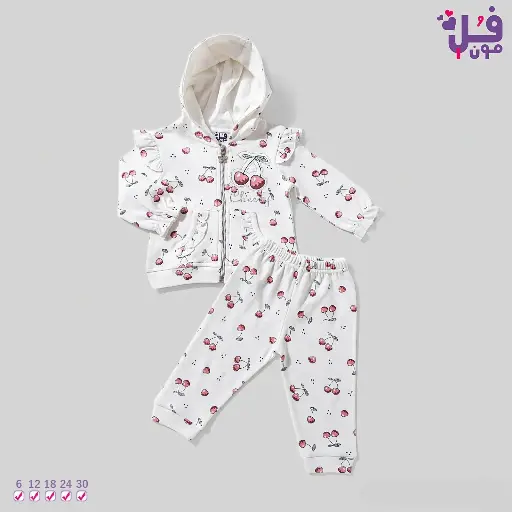 [2990] full moon Baby pajamas 3 pcs 17428