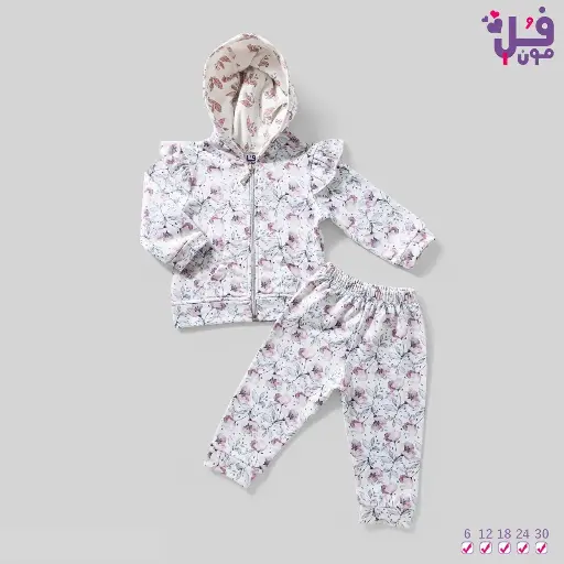 [4179] full moon Baby pajamas 3 pcs 17487