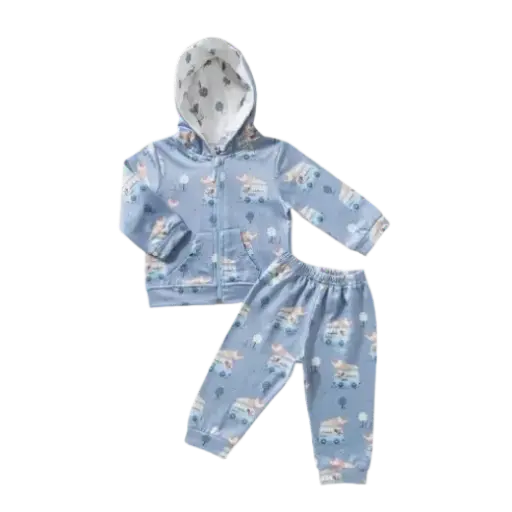 [11797] full moon Baby pajamas 3 pcs 17472