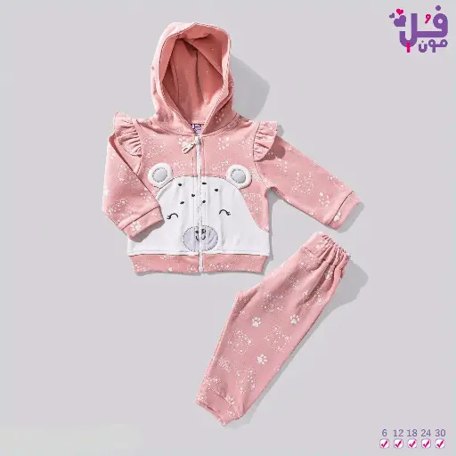 [4184] full moon Baby pajamas 2 pcs 17390
