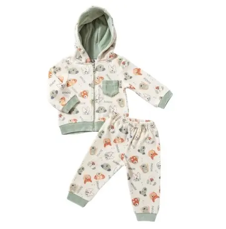 [11196] full moon Baby pajama 2pcs 17405 