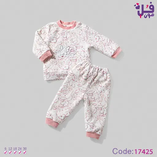 [3030] full moon Baby pajama 2pcs 17425