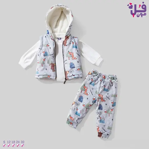 [3028] Heidi's pajamas.3 pieces 17412