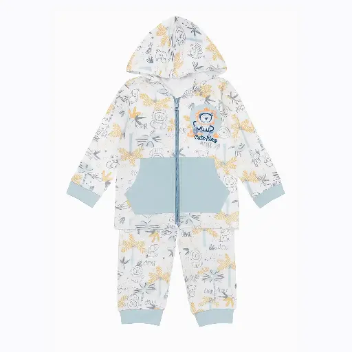 [12075] بيجامة قطن فل مون – 17501