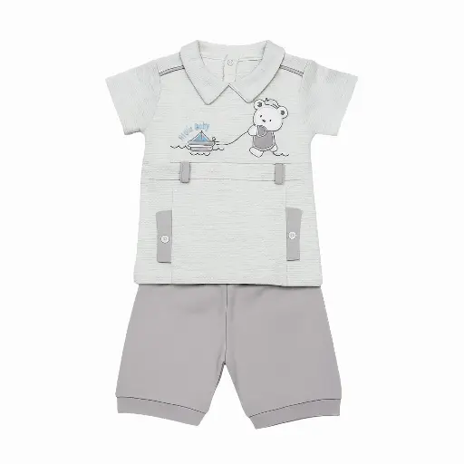 [12031] Pajamas Short-sleeve + Shorts