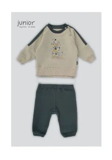 [2893] 2pcs Set Funny puppies283-24_282-24