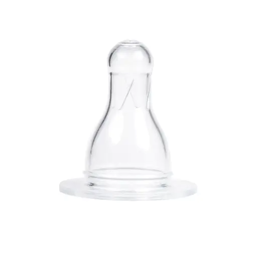 [1621] Canpol babies Silicone Medium Round Teat for Narrow Neck Bottle 1 pc 6m+ 18/316