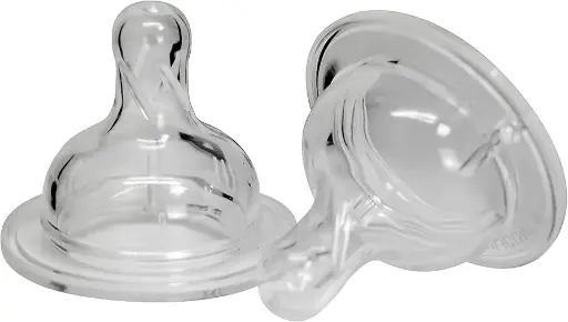 [10481] True feeding bottle teat WIDENECK +3  2Pcs 2337