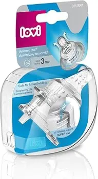 [11129] LOVI Dynamic Feeding Teat 3m+ 2pack  18/750