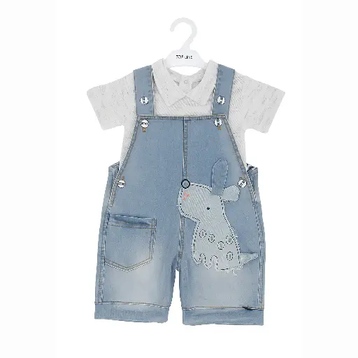 [12027] jeans jumpsuit  4032
