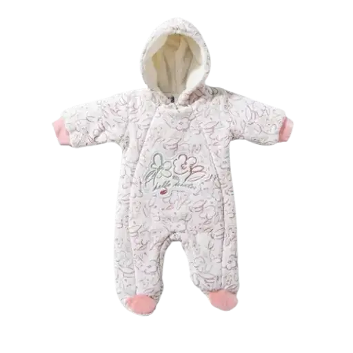 [11215] Padded Velvet Salopette – Fiber Filled 15830