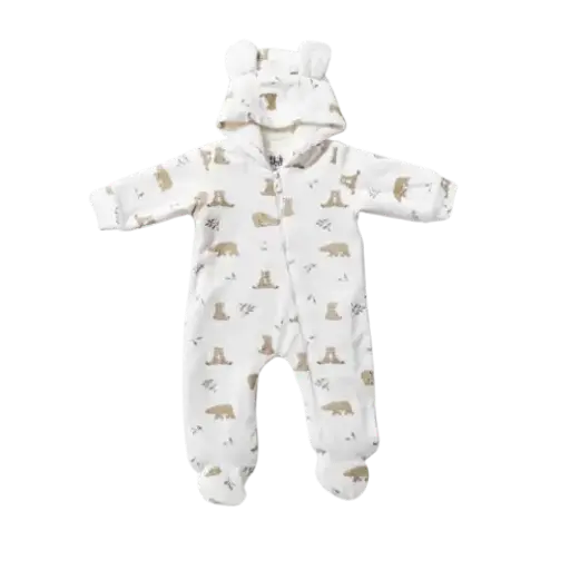 [11200] Bodysuit Baby Bear Individual Plush 15825