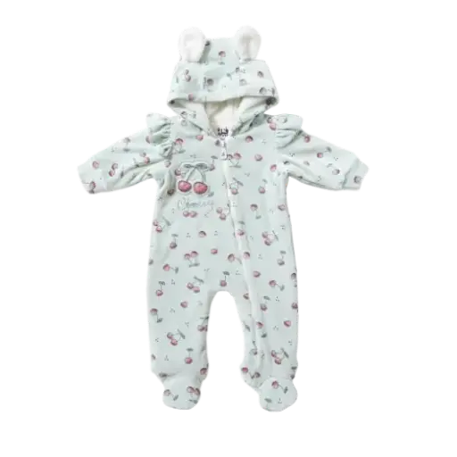 [11219]  Velvet jumpsuit lined with fur 15837