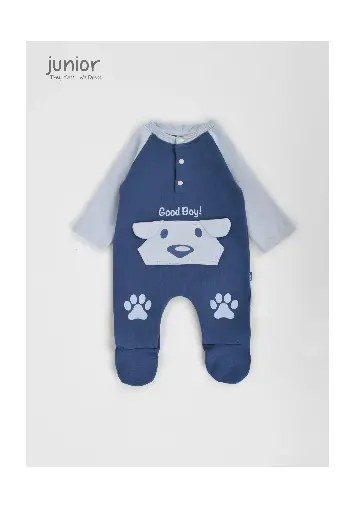 [2876] Puppy Woof Romper 220-24
