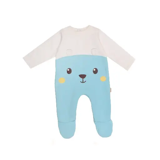 [2934] Printed Romper Teddy Bear 837-23