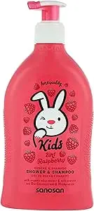 [10605] Sanosan Shampoo and Shower Gel 2 in 1 - 200 ml - Berry
