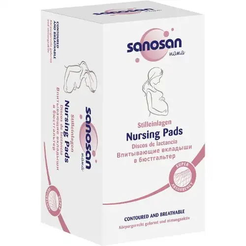 [11385] Sanosan Breast Pads 30 Pieces
