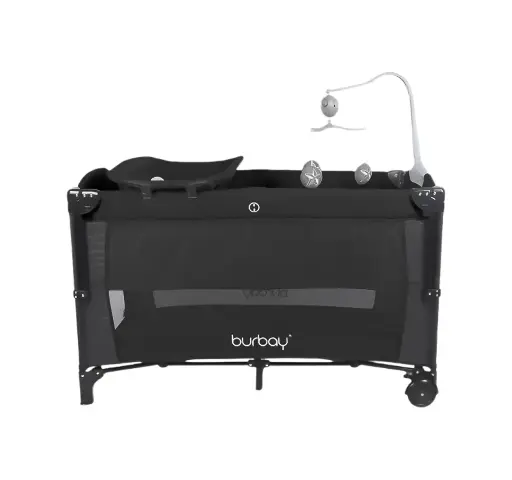 [11995] Burbay DM93 Travel Cot Bed Foldable Multi-Function
