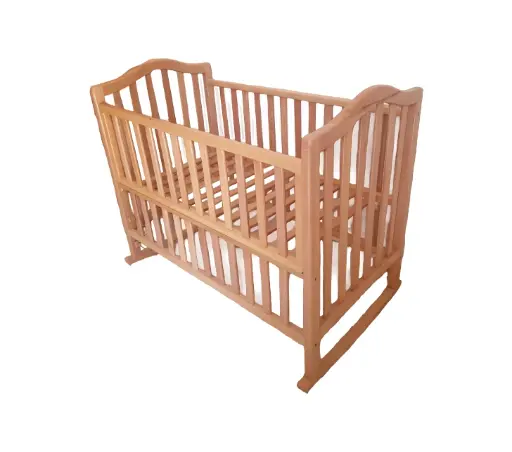[10633] Wooden bed kinder 124x70cm