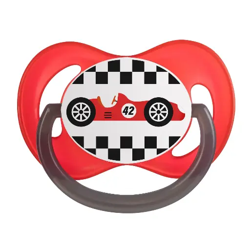 [1681] Canpol babies Soother Silicone Symmetrical Soother 0-6m Racing  22/571